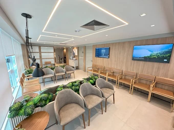 Sala de espera da Gastro & Fígado